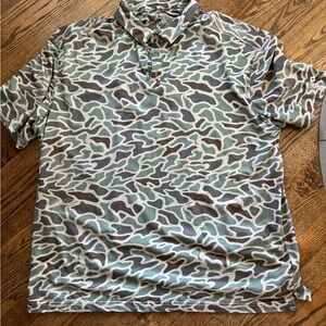 Men’s 2xl Burke I camo polo